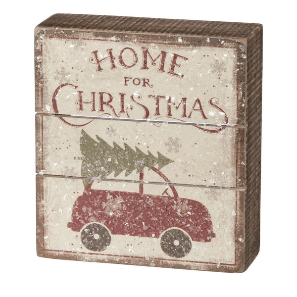 Home Christmas Sign - Sunshine and Grace Gifts