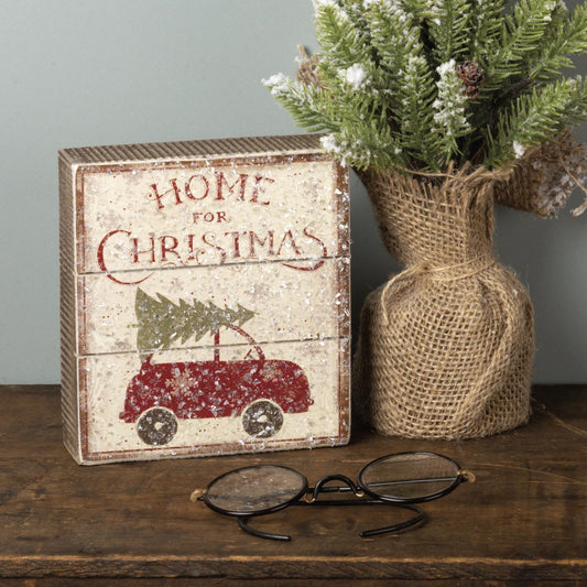 Home Christmas Sign - Sunshine and Grace Gifts