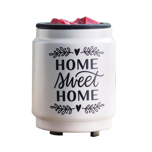Home Sweet Home Flip Dish Candle Warmer - Sunshine and Grace Gifts
