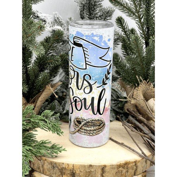 Hope Anchors Soul- Tumbler - Sunshine and Grace Gifts