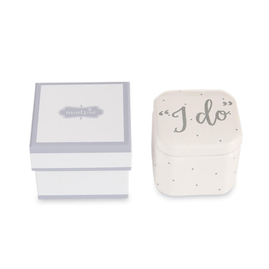 I Do Ceramic Trinket Box - Sunshine and Grace Gifts