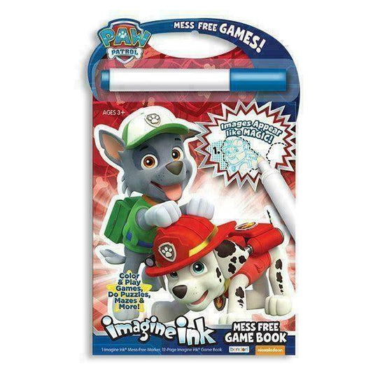 Imagine Ink Mess-Free Game Book - Paw Patrol - Sunshine and Grace Gifts