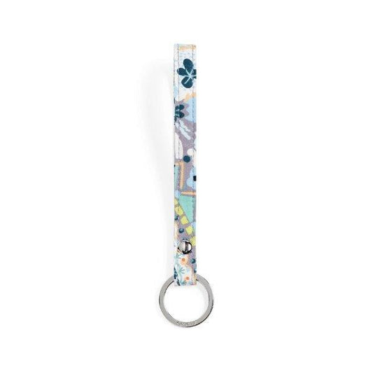In The Loop Keychain Citrus Paisley - Sunshine and Grace Gifts