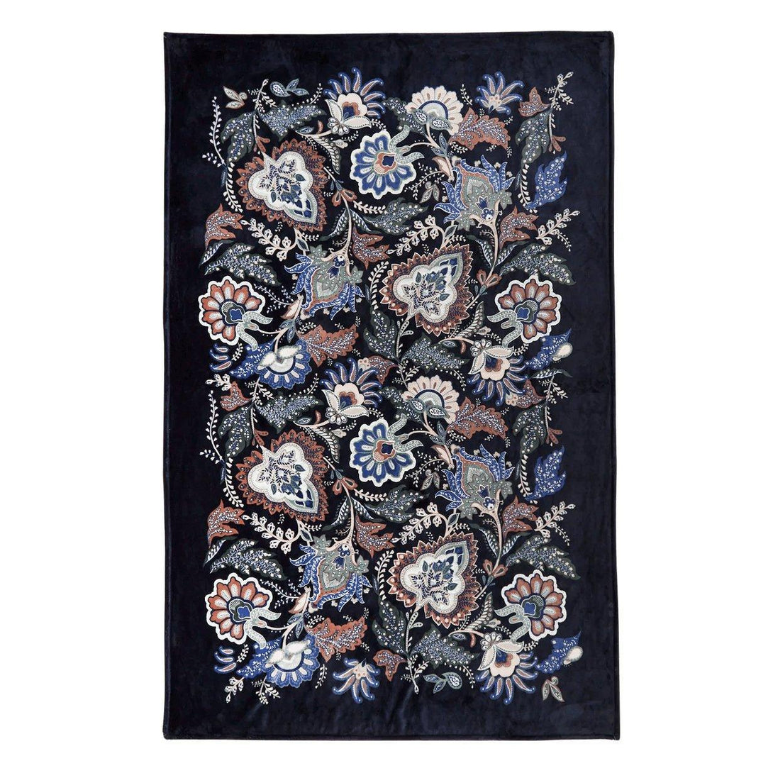 Java Navy Camo Plush Throw Blanket - Sunshine and Grace Gifts