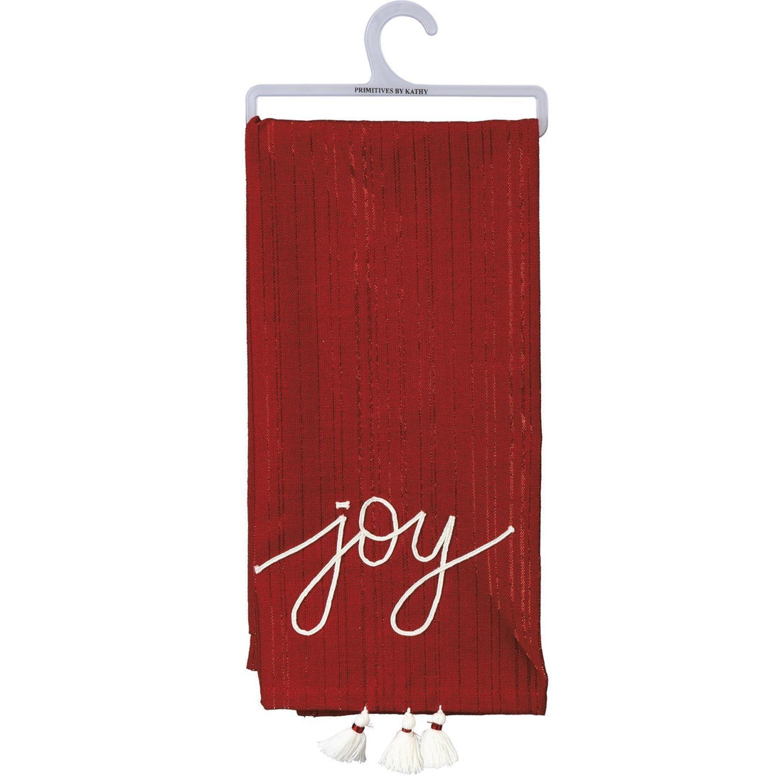 Joy Christmas Towel - Sunshine and Grace Gifts
