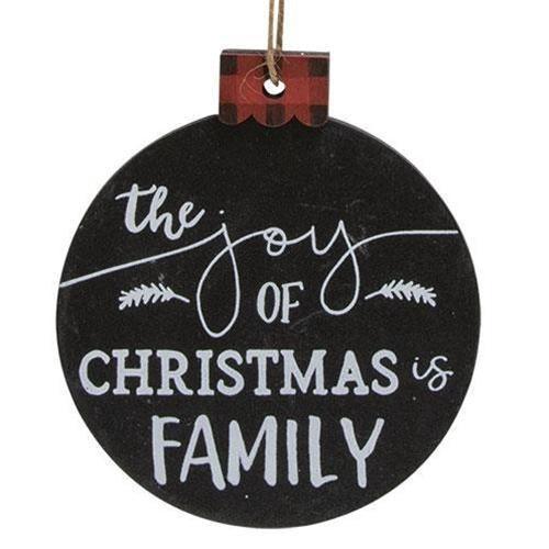 Joy Of Christmas Ornament - Sunshine and Grace Gifts