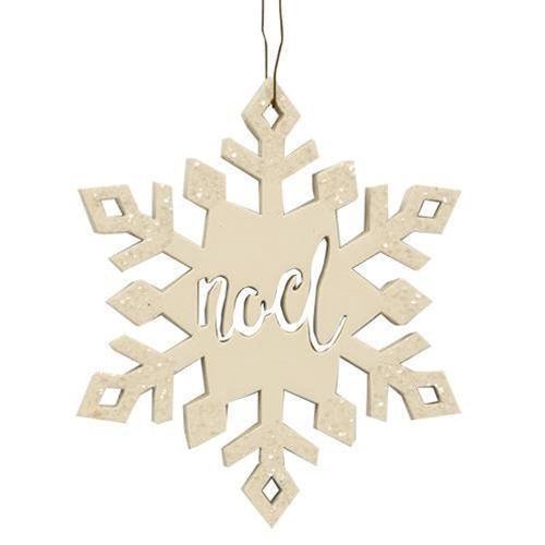 Joy Peace Noel Ornament - Sunshine and Grace Gifts