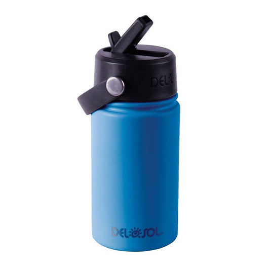 Kids Water Bottle - Grey To Blue - Sunshine and Grace Gifts