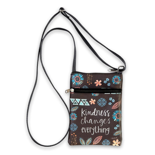 Kindness Changes-Lg Crossbody - Sunshine and Grace Gifts