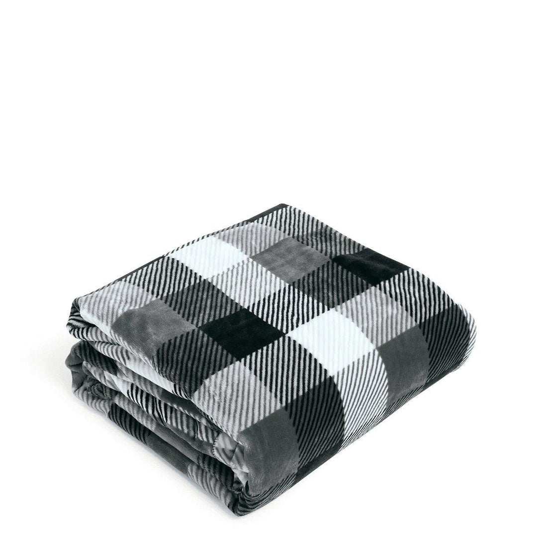 Kingbird Plaid Plush Throw Blanket - Sunshine and Grace Gifts