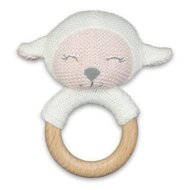 Lamb Teething Rattle - Sunshine and Grace Gifts