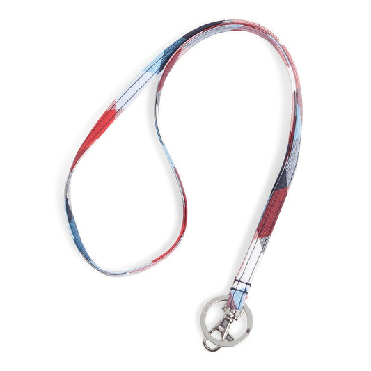 Lanyard In Patriotic Plaid - Sunshine and Grace Gifts