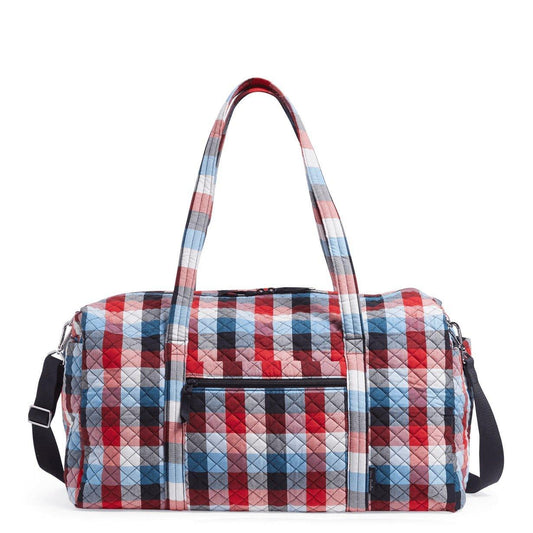 Large Travel Duffel Bag In Recycled Cotton - Sunshine and Grace Gifts