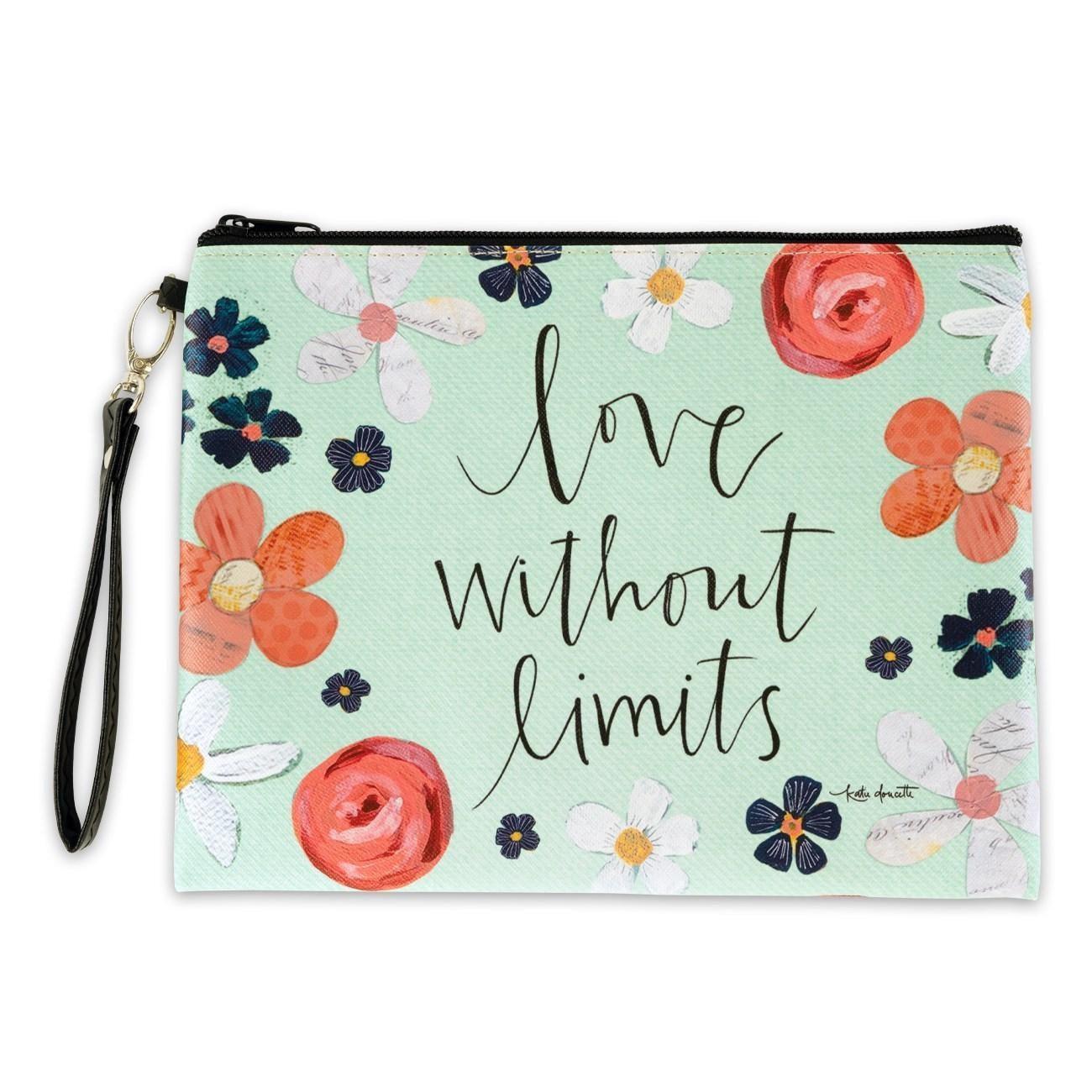 Love W/O Limits Make-Up Bag - Sunshine and Grace Gifts