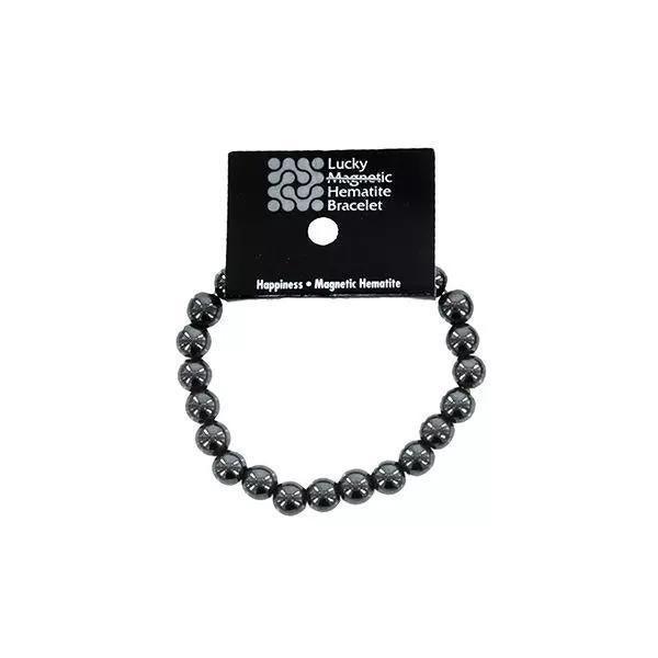 Lucky Magnetic Hematite Stretch Bracelets - Sunshine and Grace Gifts