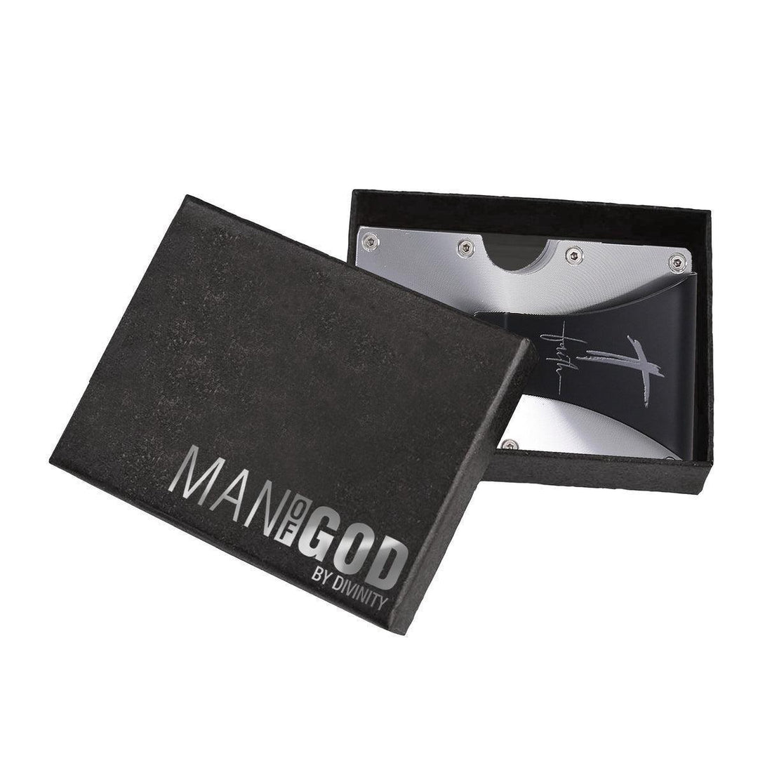 Man Of God: Stainless Tactical Wallet - Sunshine and Grace Gifts