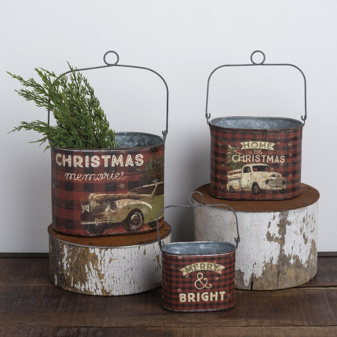 Medium Home Christmas Tin - Sunshine and Grace Gifts