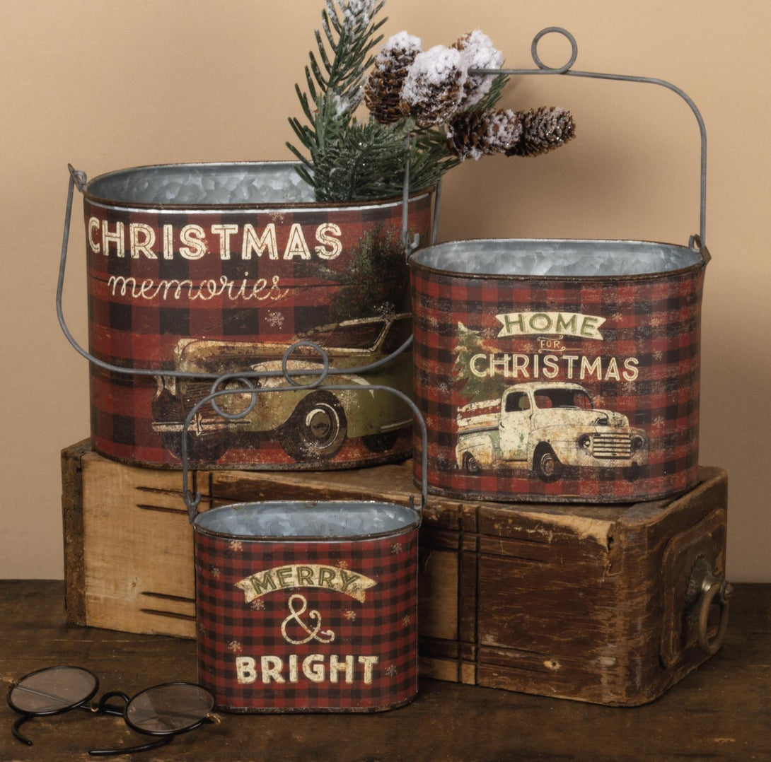Medium Home Christmas Tin - Sunshine and Grace Gifts