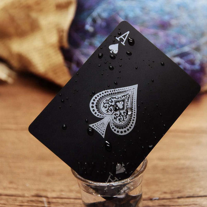 Men's Black Edition Waterproof Card Deck - Sunshine and Grace Gifts