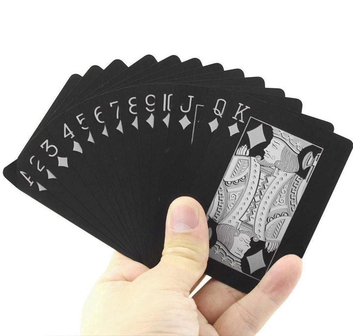 Men's Black Edition Waterproof Card Deck - Sunshine and Grace Gifts