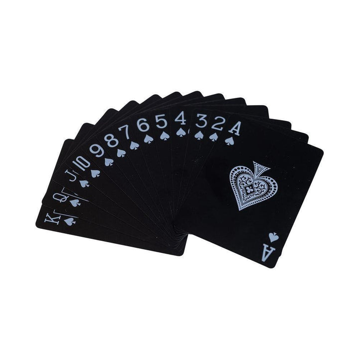 Men's Black Edition Waterproof Card Deck - Sunshine and Grace Gifts