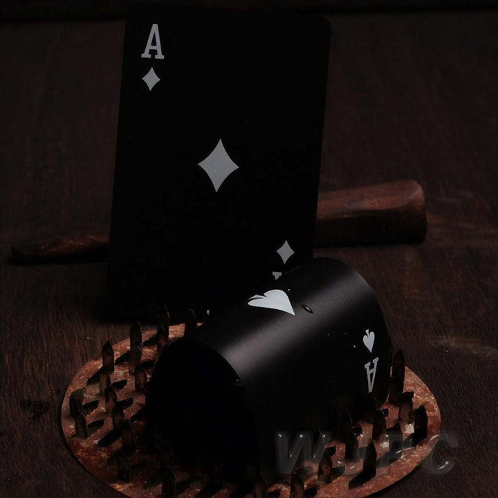 Men's Black Edition Waterproof Card Deck - Sunshine and Grace Gifts