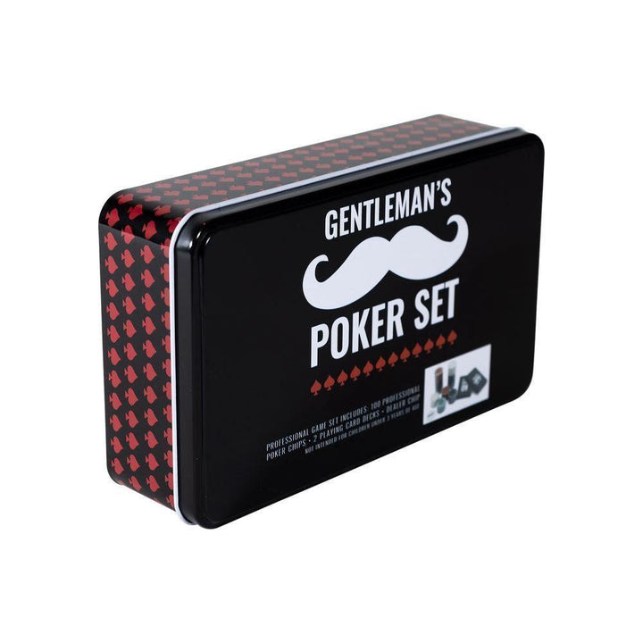 Men's Professional Poker In A Tin Set - Sunshine and Grace Gifts