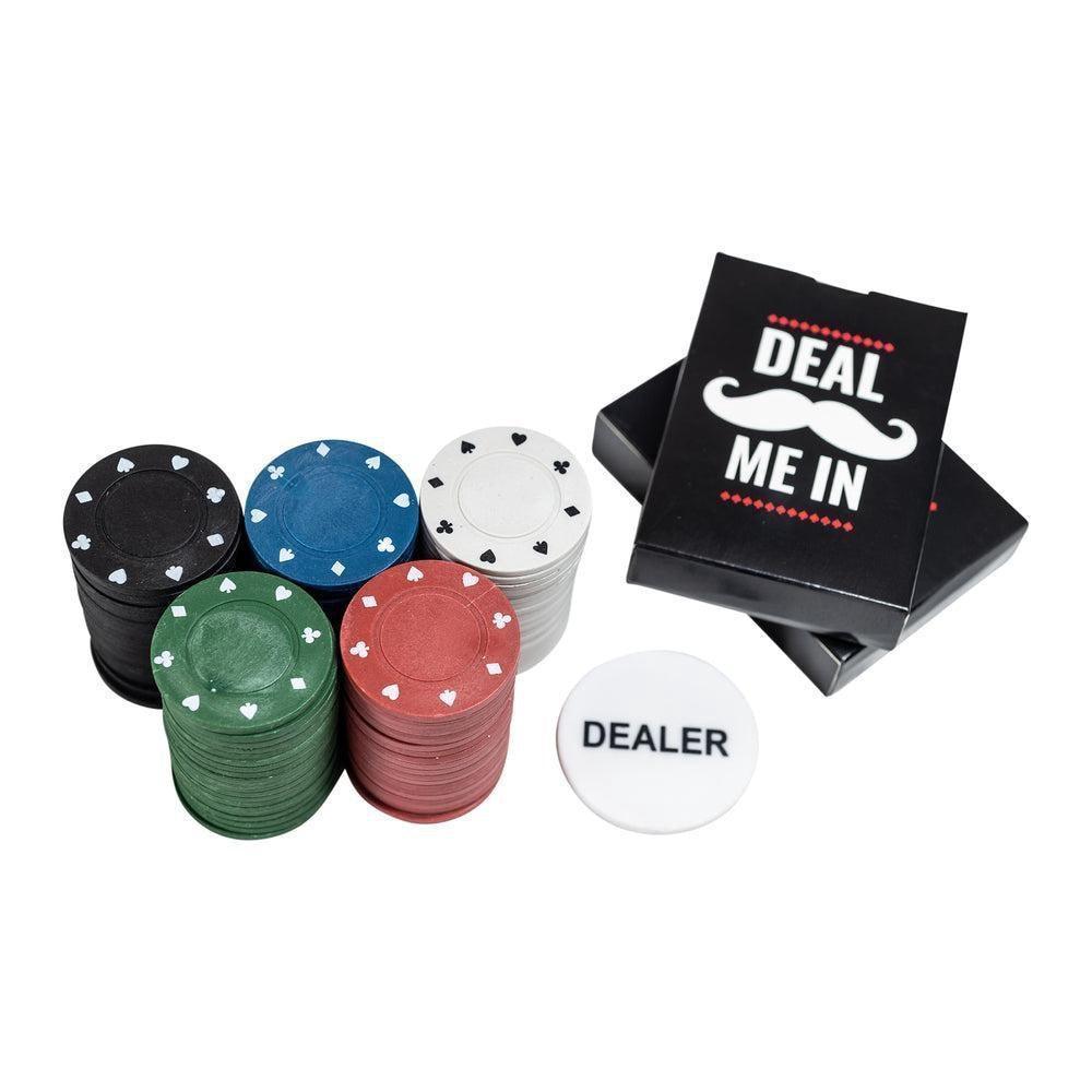 Men's Professional Poker In A Tin Set - Sunshine and Grace Gifts