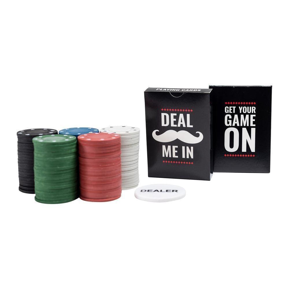 Men's Professional Poker In A Tin Set - Sunshine and Grace Gifts