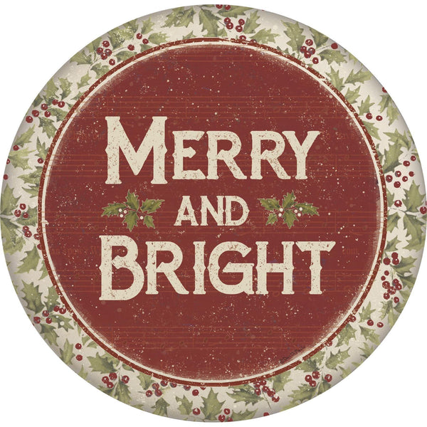 Merry And Bright Plate - Sunshine and Grace Gifts