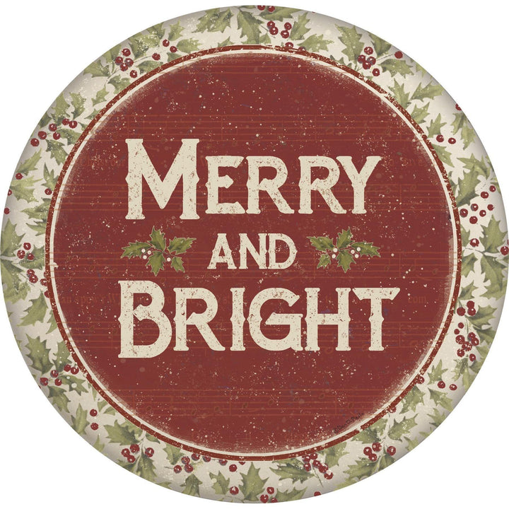 Merry And Bright Plate - Sunshine and Grace Gifts