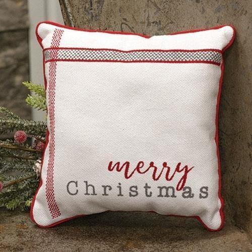Merry Christmas Canvas Pillow - Sunshine and Grace Gifts