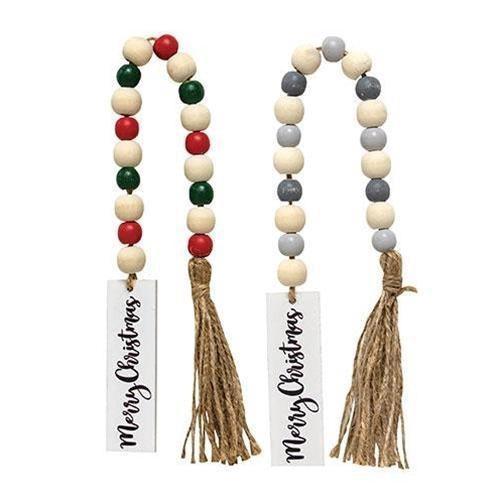 Merry Christmas Tassel Ornament - Sunshine and Grace Gifts