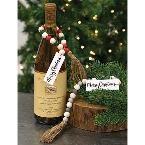 Merry Christmas Tassel Ornament - Sunshine and Grace Gifts
