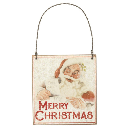 Merry Christmas Vintage Ornament - Sunshine and Grace Gifts