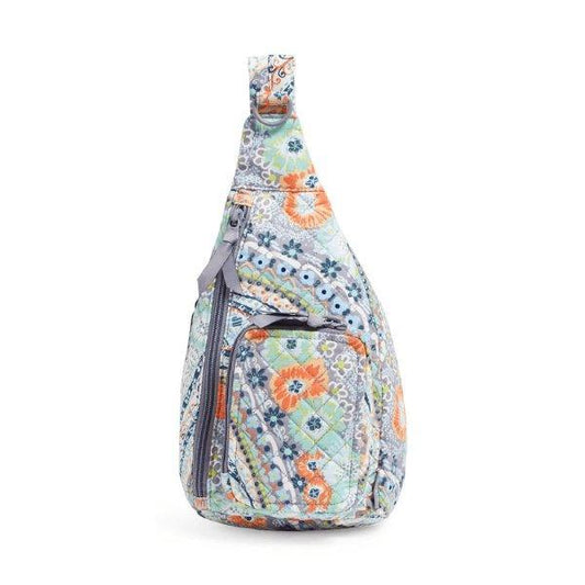 Mini Sling Backpack Citrus Paisley - Sunshine and Grace Gifts