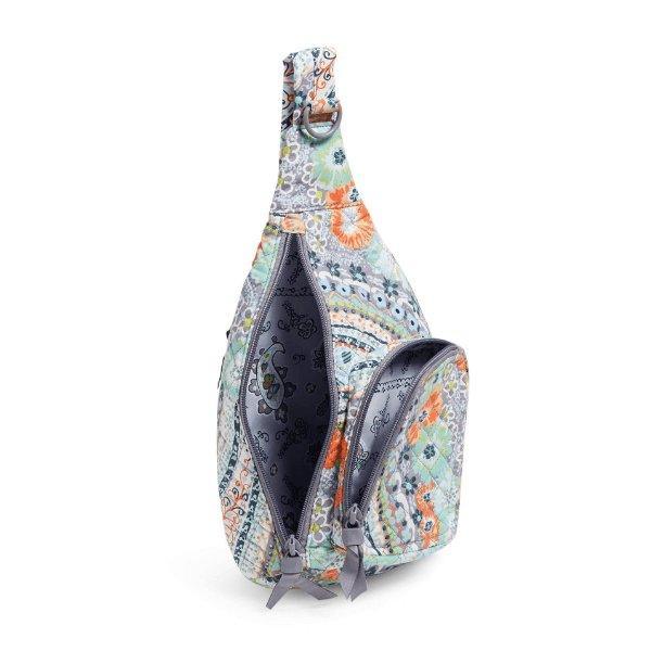 Mini Sling Backpack Citrus Paisley - Sunshine and Grace Gifts