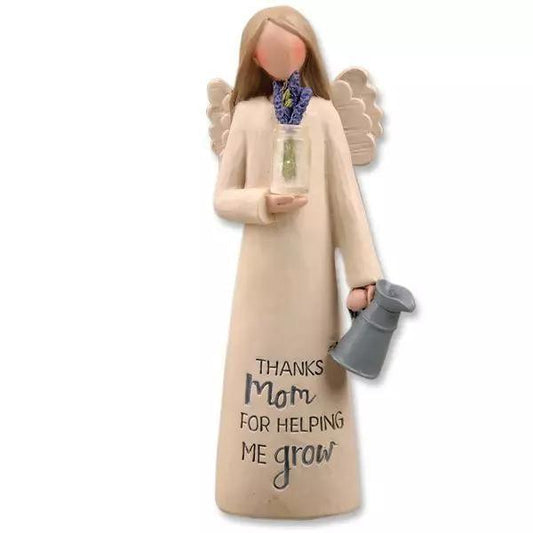 Mom Angel W/Vase Of Flowers - Sunshine and Grace Gifts
