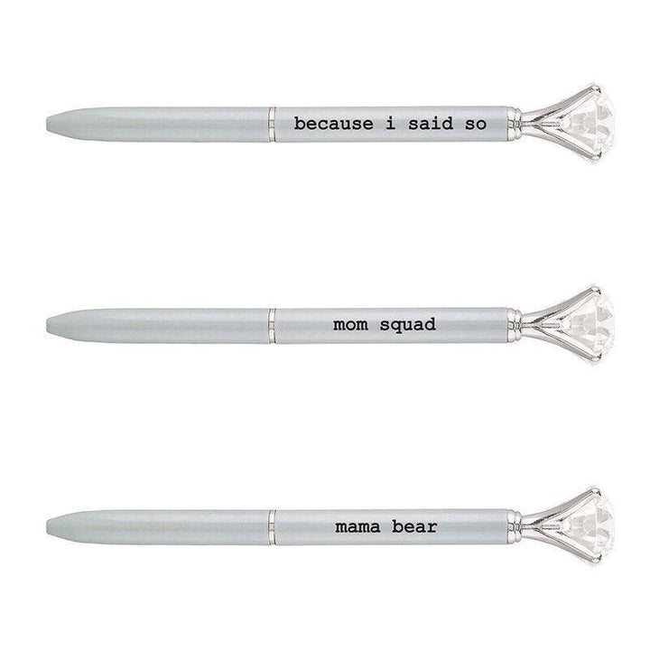 Mom Grey Gem Pen - Sunshine and Grace Gifts