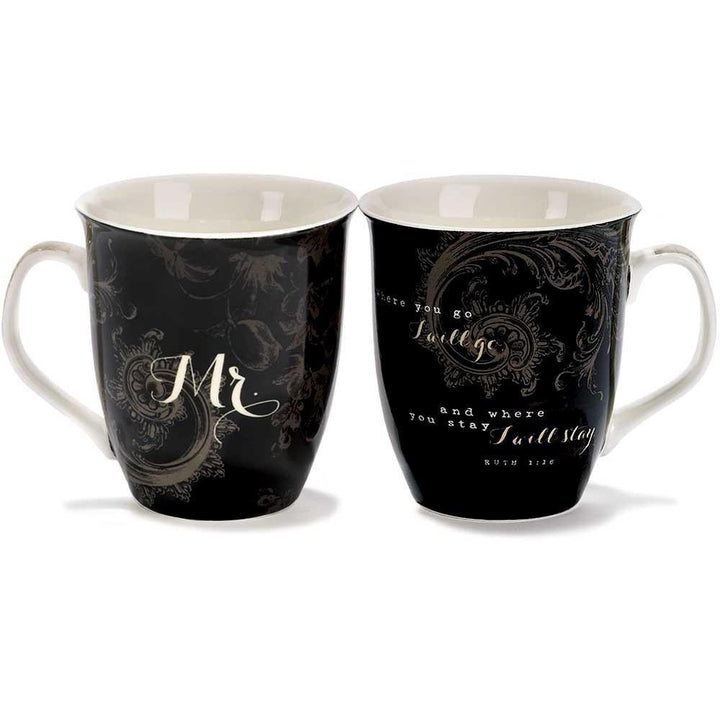 Mr & Mrs Together Forever Stoneware Mug - Sunshine and Grace Gifts