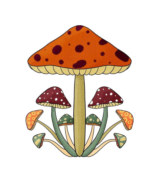 Mushroom Cluster - Sunshine and Grace Gifts