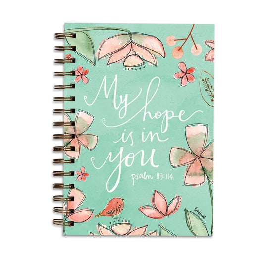 My Hope Is In You Wirebound Journal - Sunshine and Grace Gifts