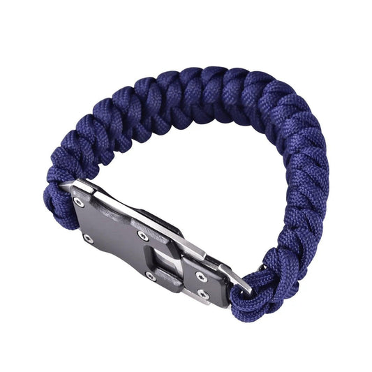 Navy Paracord Bracelet - Sunshine and Grace Gifts