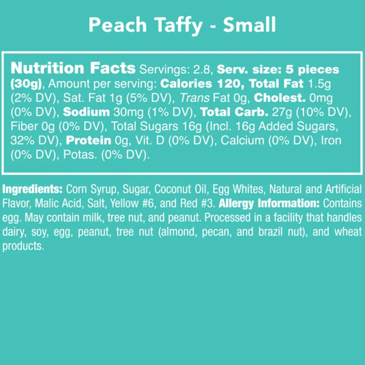 Peach Taffy - Sunshine and Grace Gifts