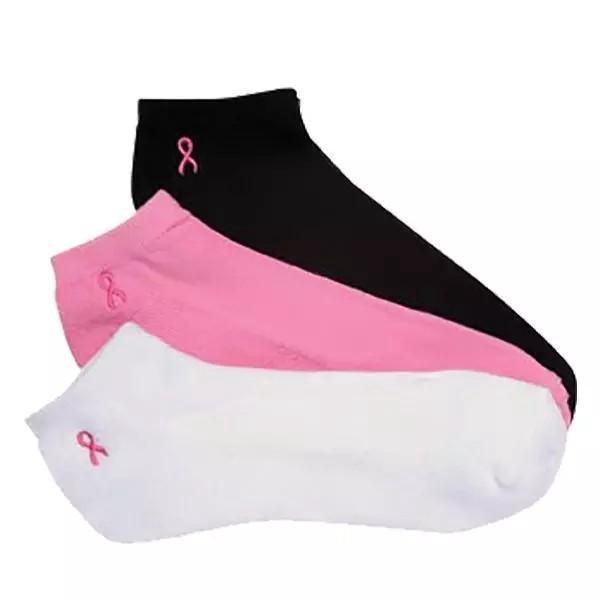 Pink And Black- Breast Cancer Socks - Sunshine and Grace Gifts