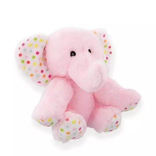 Pink Baby Elephant W/ Polka Dots - Sunshine and Grace Gifts
