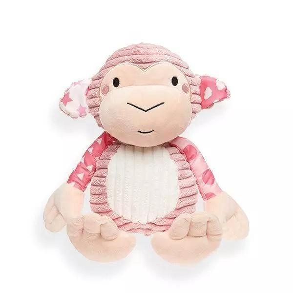 Pitter Patter Pals Monkey - Pink - Sunshine and Grace Gifts