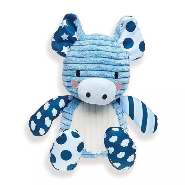 Pitter Patter Pals Pig - Blue - Sunshine and Grace Gifts
