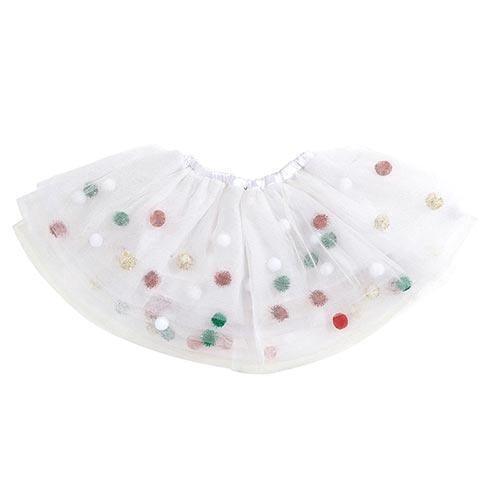 Pom Tutu Hldy Red/Green 6-12M - Sunshine and Grace Gifts