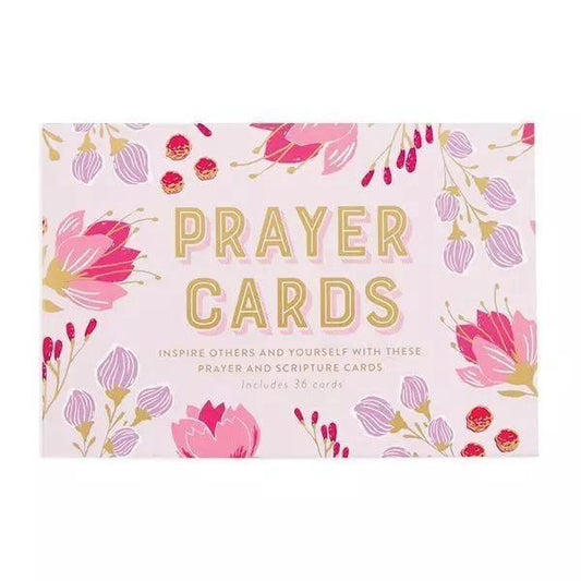 Prayer Cards- 36 Scripture & Prayer Cards - Sunshine and Grace Gifts